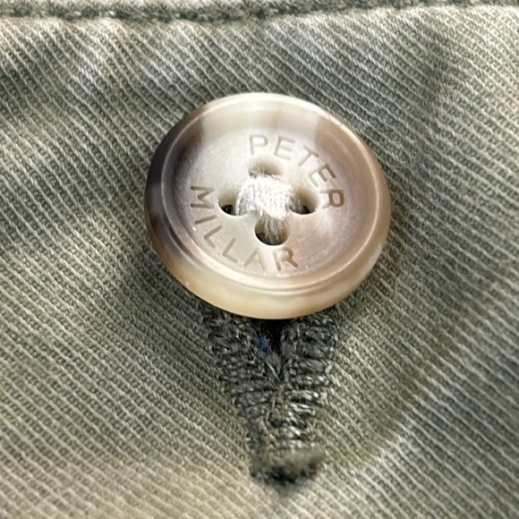 Peter Millar Soft Touch Twill Trousers Pima Cotton Spandex Flat Front Pa… - Picture 4 of 10